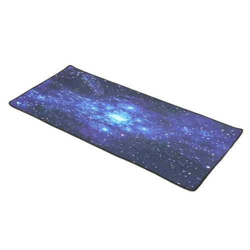 900x400x2.5mm Blue Star Sky Non-Slip XXL Gaming Mouse Pad & Keyboard Mat - Perfect for PC Gaming, Office Work and Home Computer Setup