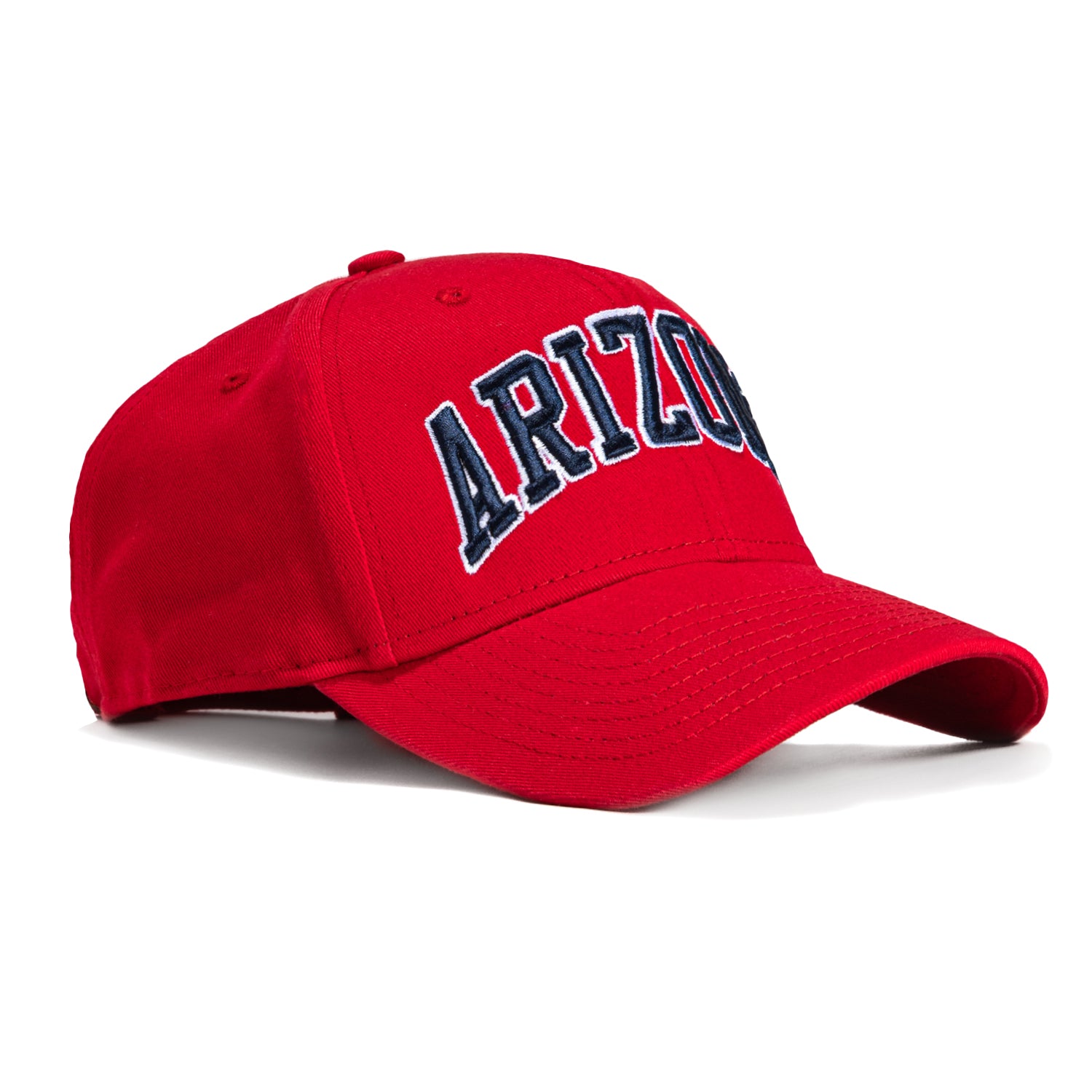 47 Brand Arizona Wildcats Legend MVP Adjustable Baseball Cap - Red | NCAA Fan Gear, Game Day Accessories, Sports Fashion for Men & Women