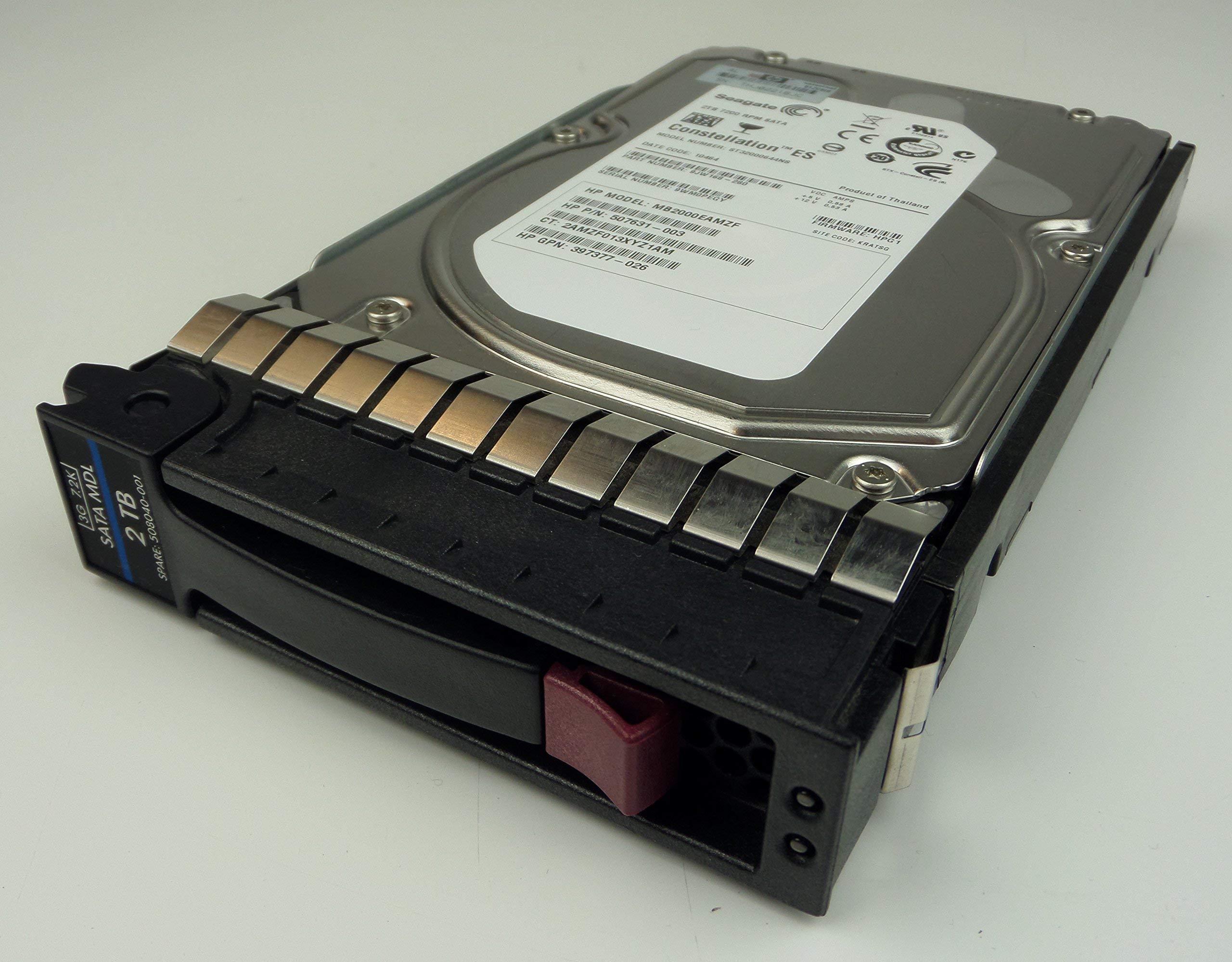 Refurbished HPE 2TB SATA Hard Drive 3.5