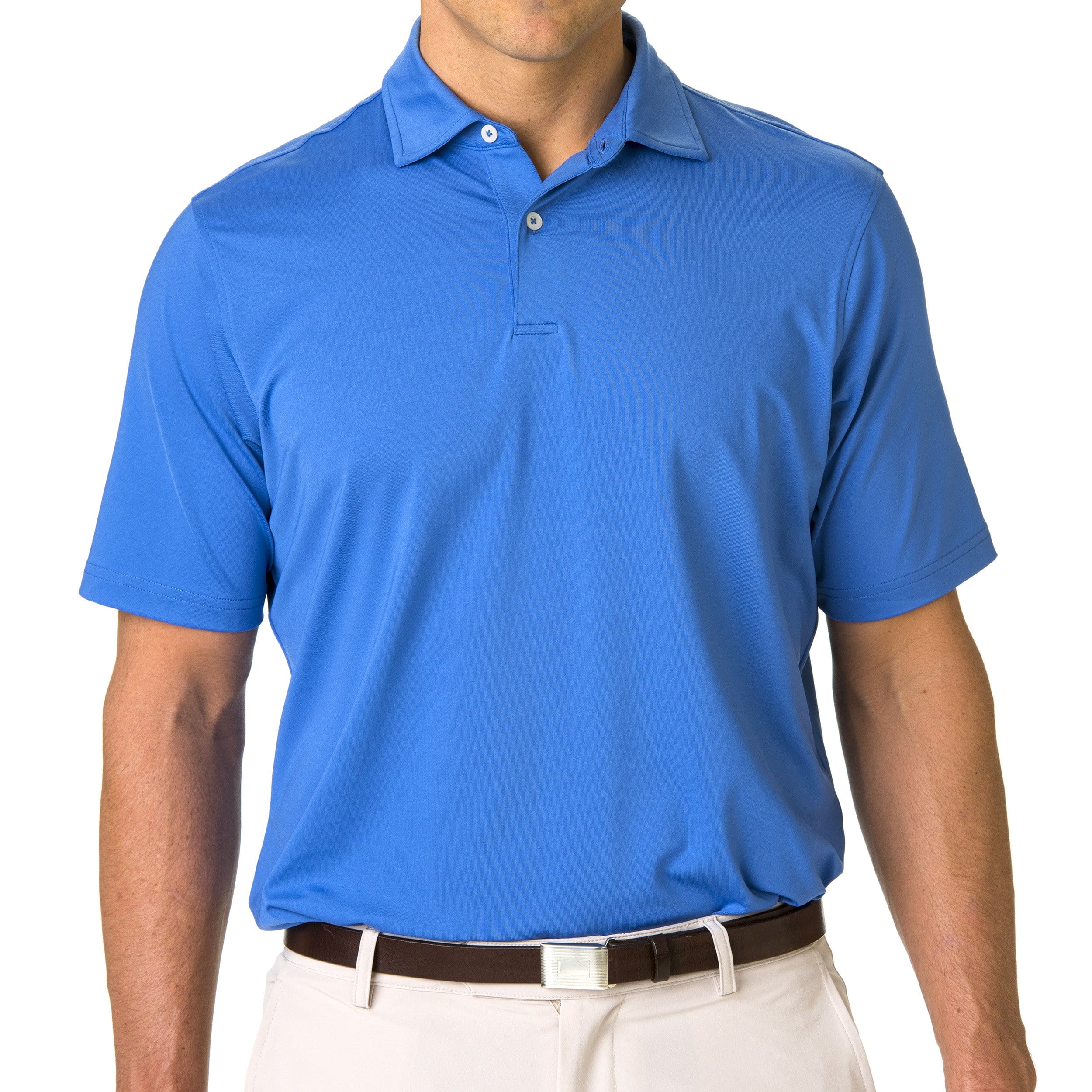 USA Tournament Solid Tech Jersey Polo - Breathable Performance Polo Shirt for Men & Women - Perfect for Golf, Tennis & Casual Wear