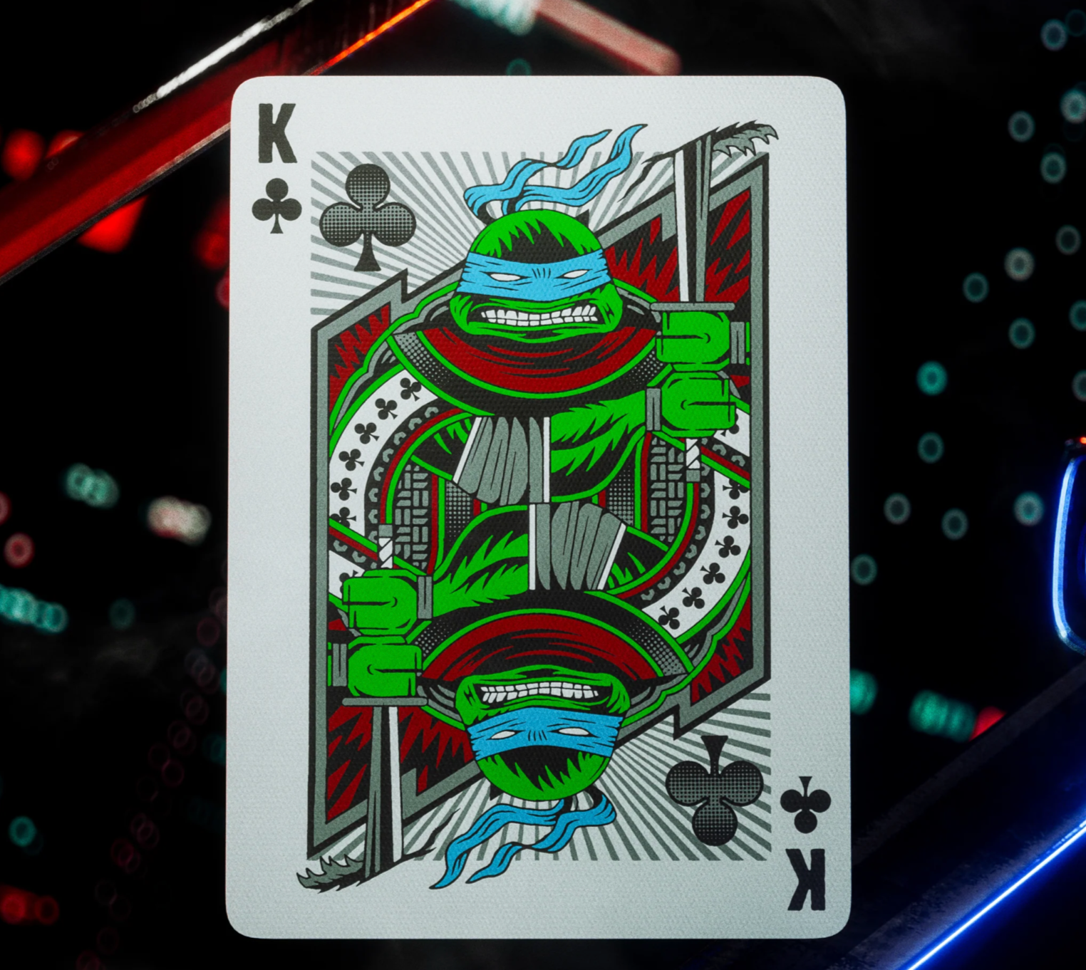 Teenage Mutant Ninja Turtles Playing Cards - 52 Deck Collectible Card Game for TMNT Fans, Family Game Night & Party Entertainment