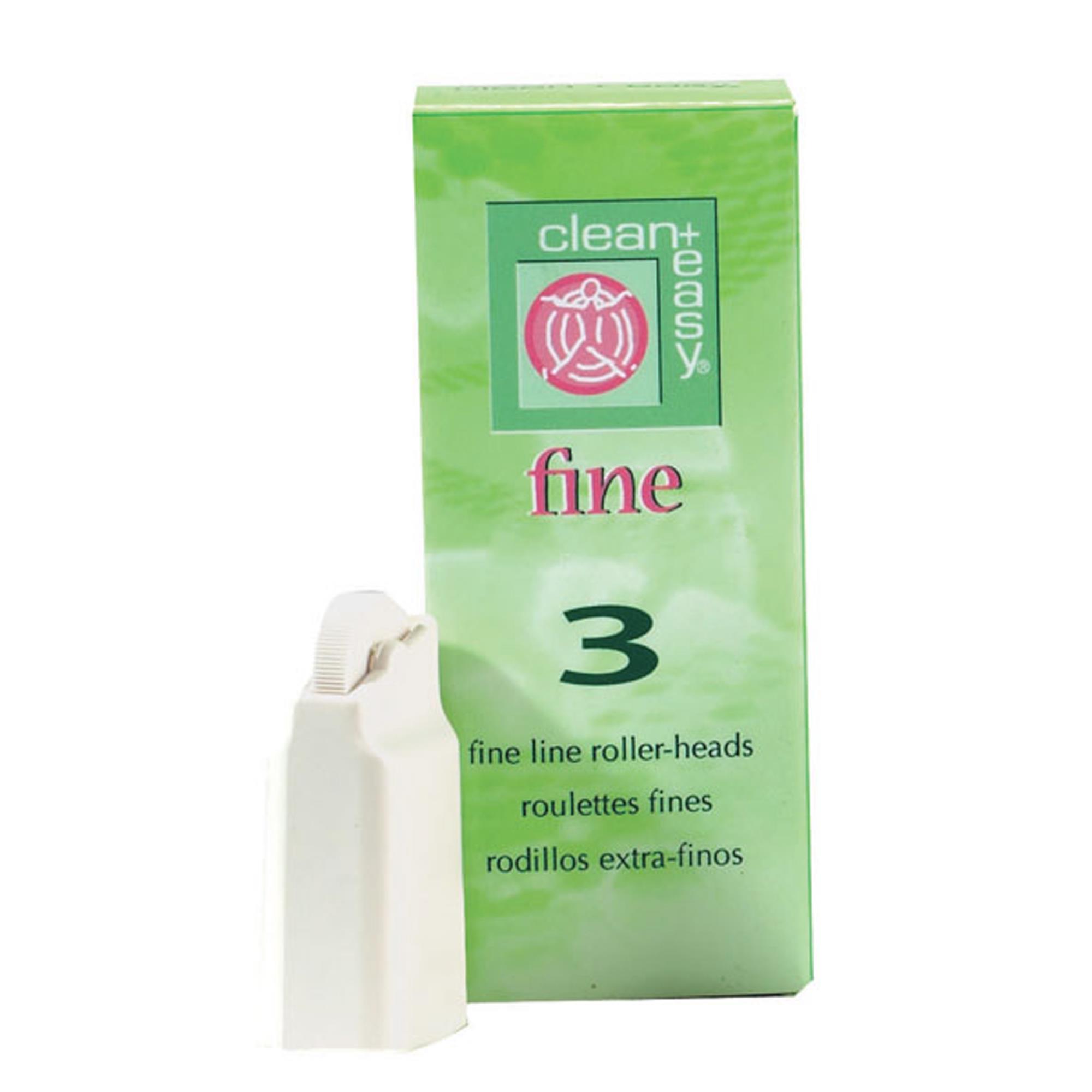 Clean & Easy Roller Heads - Fine 3-Piece Set for Smooth Paint Application - Perfect for Walls, Ceilings & DIY Home Projects