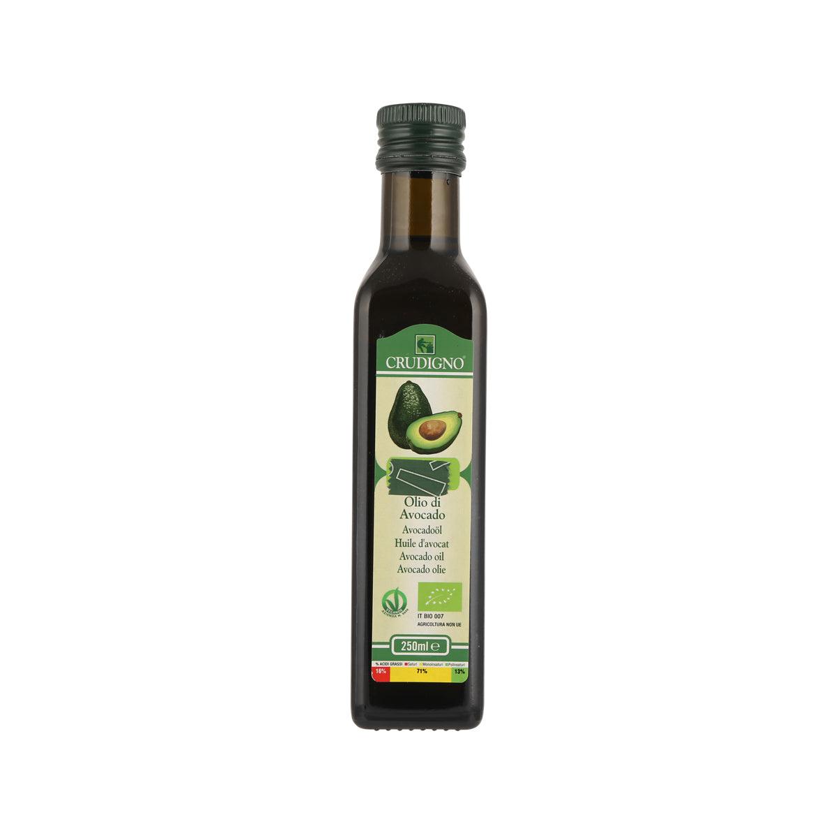 Organic Cold Pressed Avocado Oil - 100% Pure, Unrefined, High Heat Cooking & Salad Dressing (250mL) - Perfect for Baking, Frying & Healthy Recipes