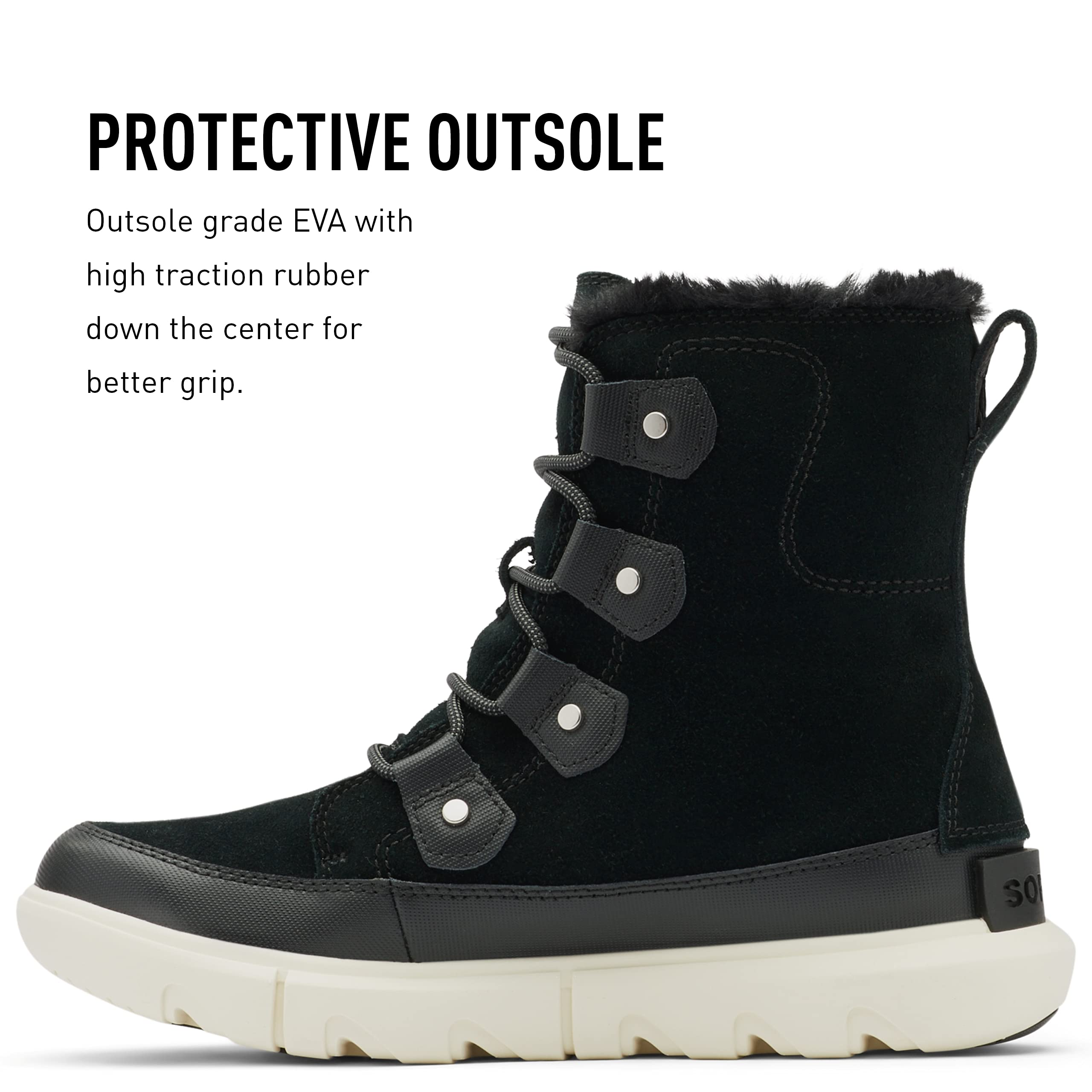 Sorel Women's Waterproof Winter Boots - Warm Snow Boots for Women, Slip-Resistant & Comfortable - Perfect for Snowy Days, Hiking & Outdoor Adventures
