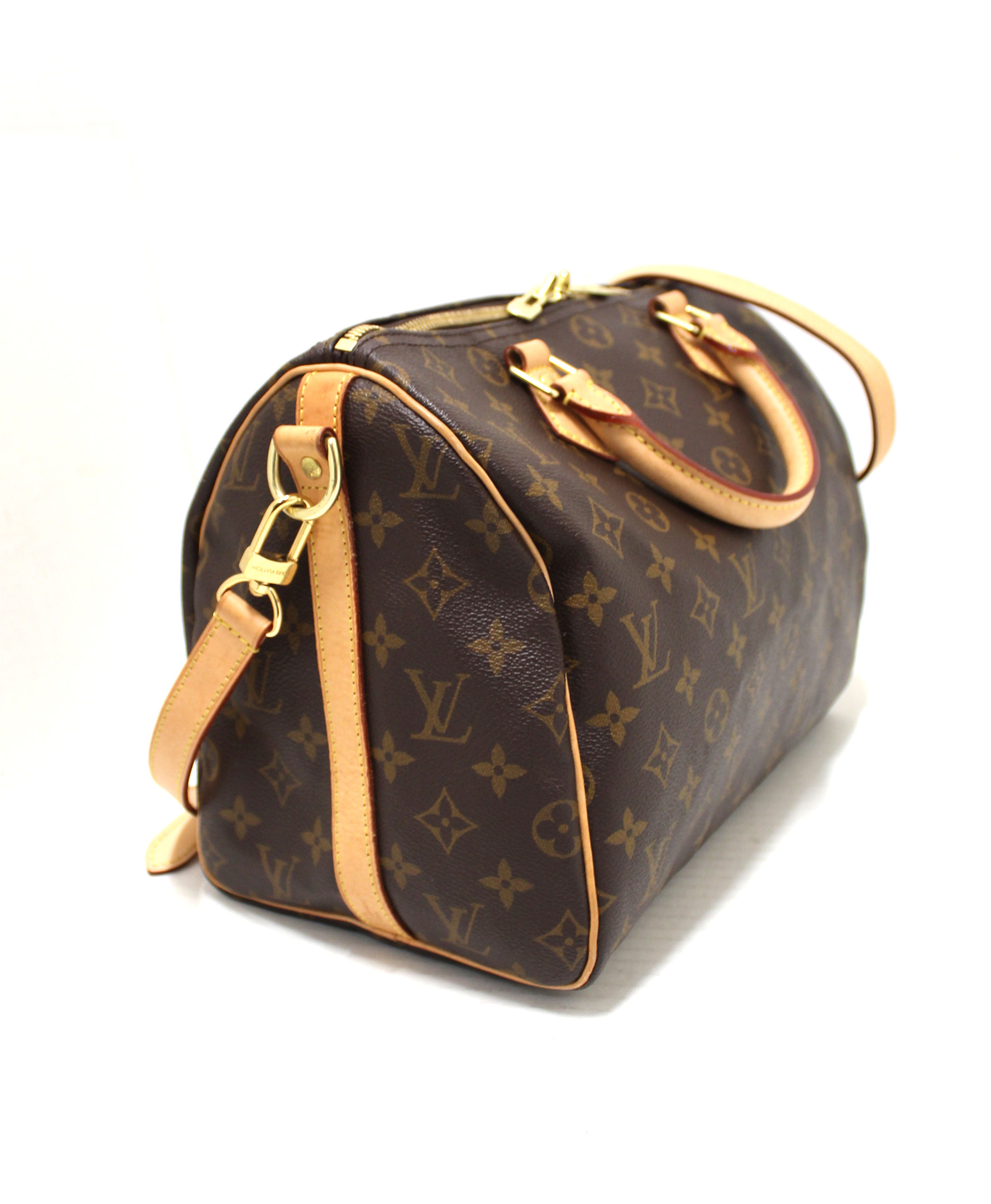 Authentic Louis Vuitton Speedy 30 Bandouliere Handbag - Classic Monogram Canvas Crossbody Bag for Women | Perfect for Work, Travel & Everyday Luxury Accessory