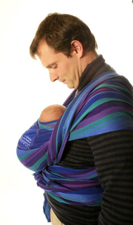 Chimparoo Baby Woven Wrap Carrier - Soft & Breathable for Newborn to Toddler - Perfect for Hands-Free Parenting, Shopping & Outdoor Adventures