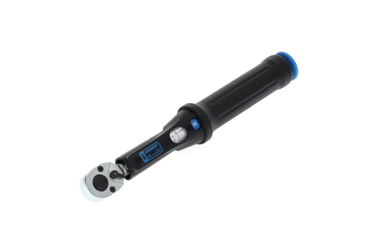 Gedore 3549 UK Torque Wrench 1-5 Nm with COFLEX Gate - Precision Tool for Automotive, Bicycle & Mechanical Repairs - Perfect for DIY Enthusiasts and Professional Mechanics
