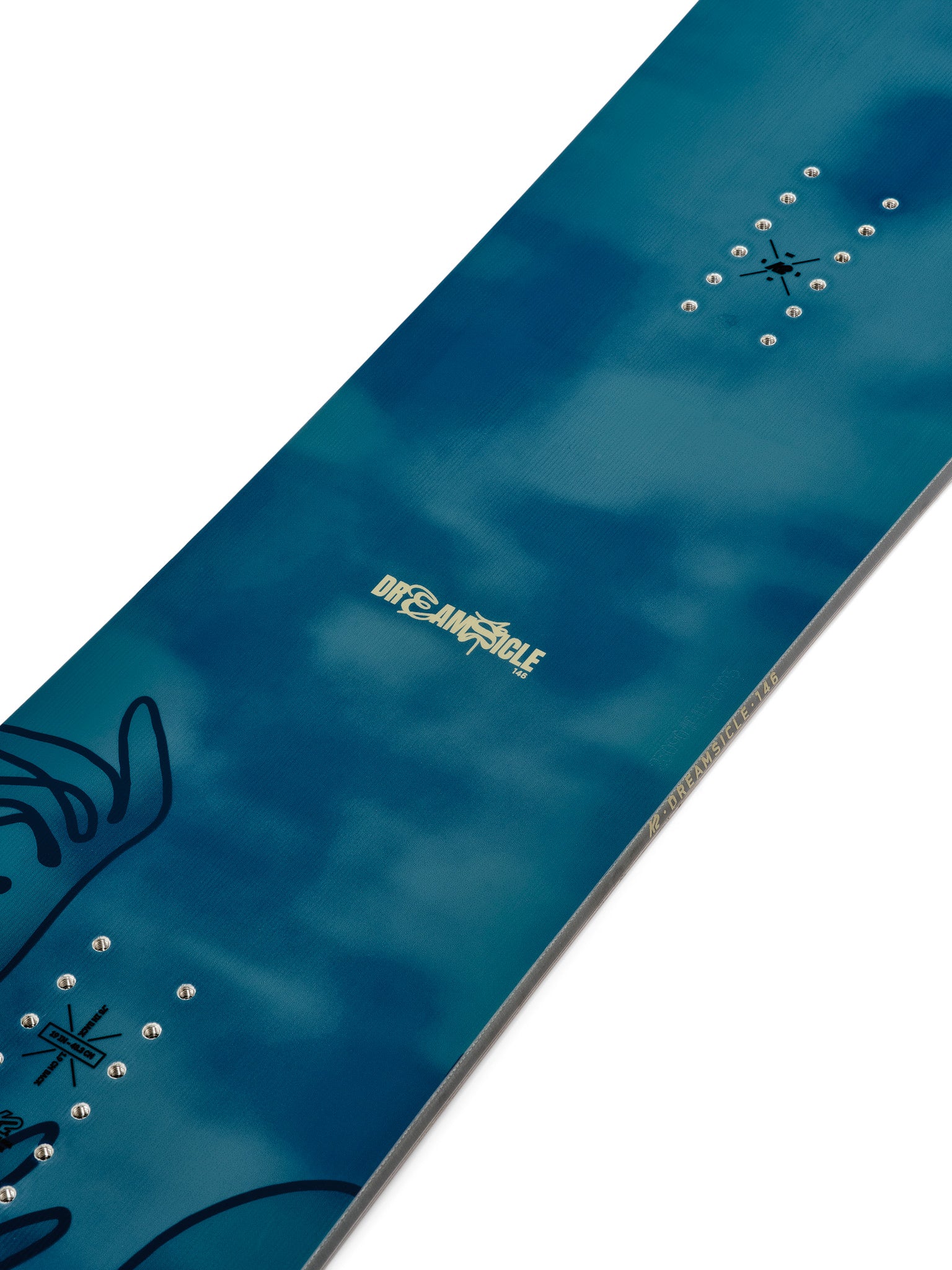 K2 Women's Dreamsicle Snowboard 2025 - All-Mountain Freestyle Snowboard for Women | Perfect for Powder, Park & Freeriding | Best Gift for Female Snowboarders
