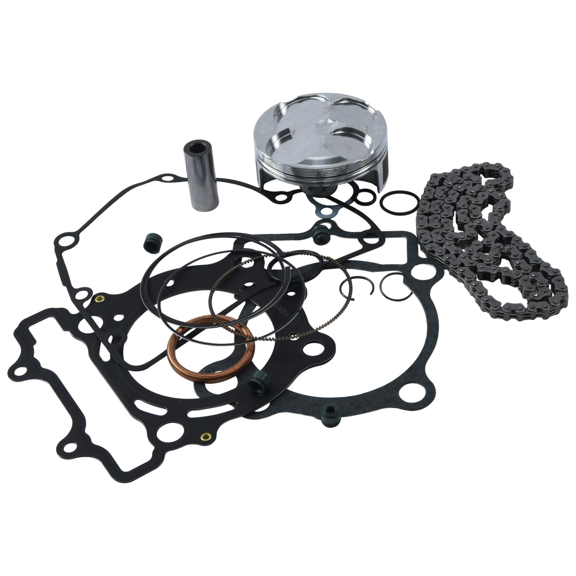 Vertex VTKTC23862B Forged High Compression Piston Kit - Performance Upgrade for Motorcycles, ATVs & Dirt Bikes - High Durability & Heat Resistance for Racing & Off-Road Use
