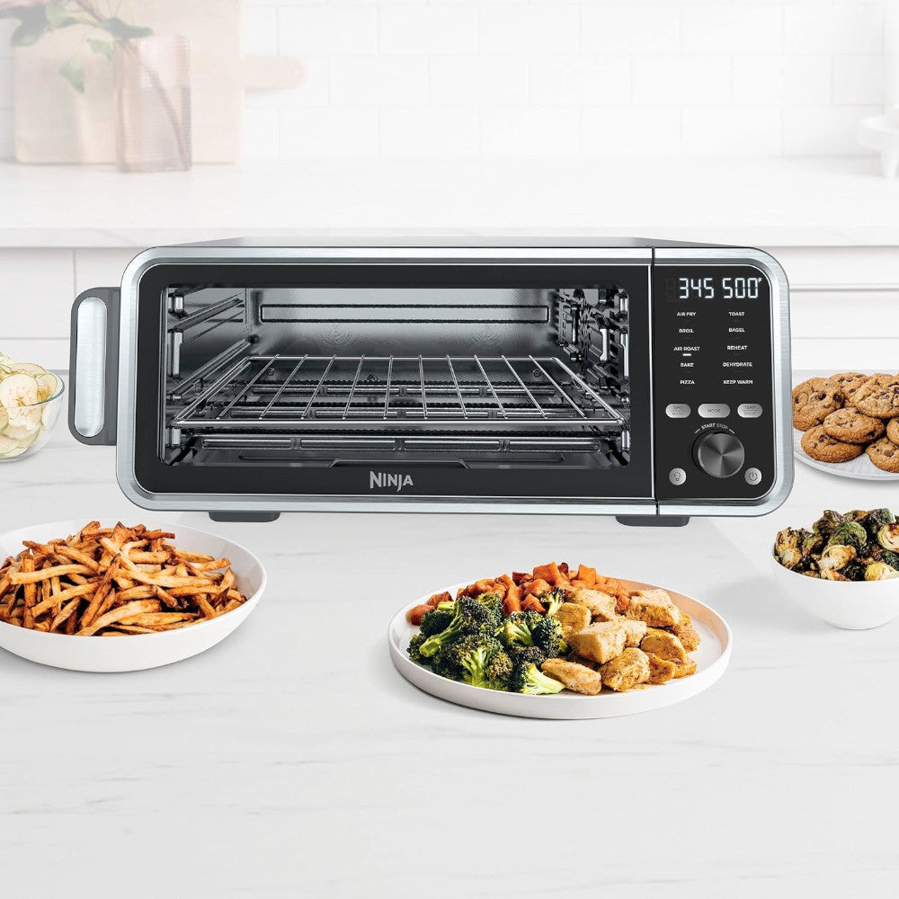 Ninja FT205CO Digital Air Fryer Pro 10-in-1 Countertop Oven with Home Essentials Warranty - Perfect for Baking, Roasting, and Air Frying at Home