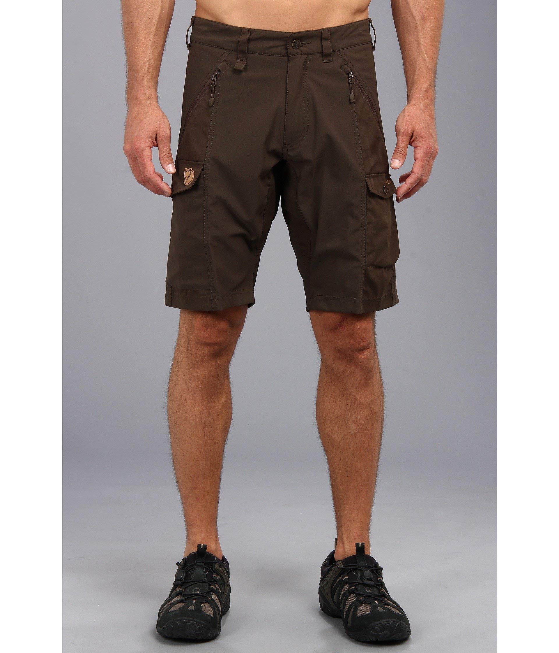 Fjallraven Men's Abisko Hiking Shorts - Lightweight, Quick-Dry Outdoor Adventure Shorts for Camping, Travel & Summer Activities