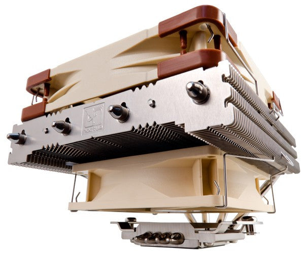 Noctua NH-L12 Low Profile CPU Cooler with Dual Fan Design - Quiet Cooling for SFF PCs, HTPCs, and Mini-ITX Builds - Perfect for Compact Gaming & Home Theater Systems
