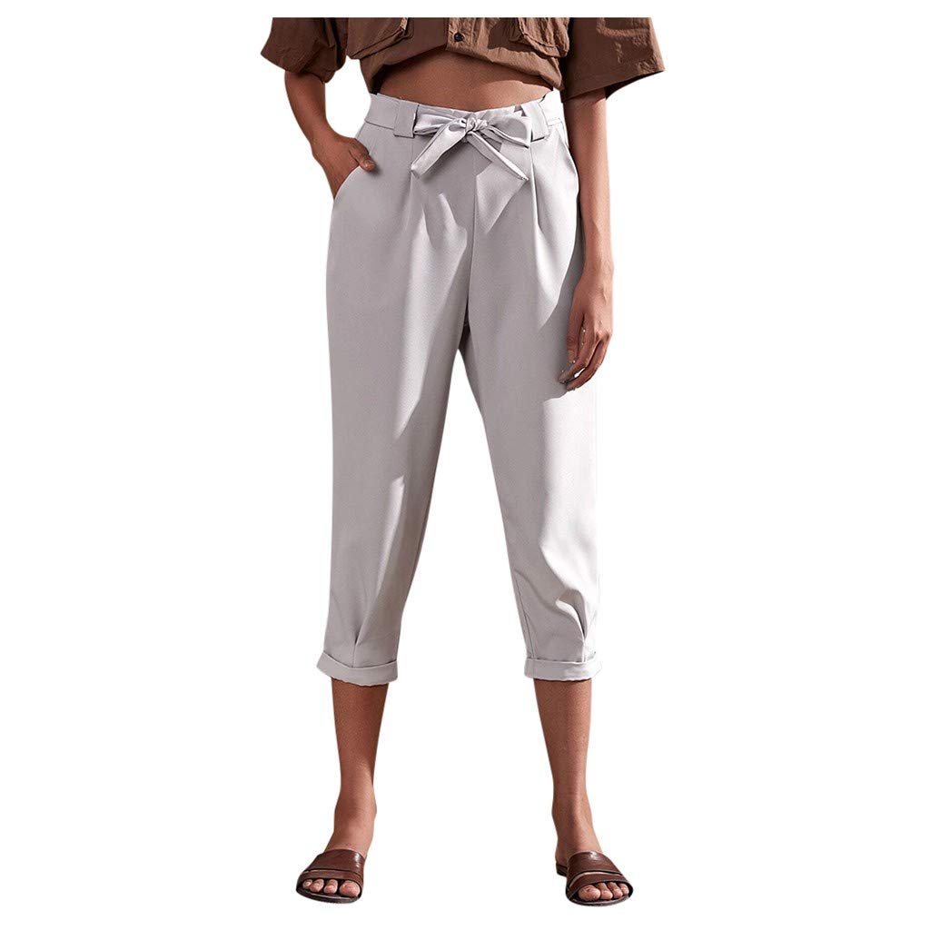 Women's Stretchy Bandage Pants with Pockets - Comfortable High Waist Leggings for Fall & Summer 2024 | Casual Wear, Workout, Yoga, Travel & Everyday Outfits