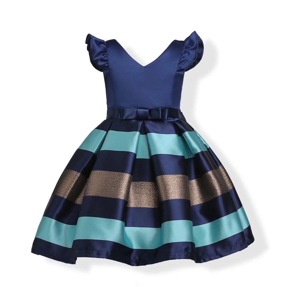 Girl's Ruffled Lace Party Dress for Kids - Flower Girl & Bridesmaid Dresses - Perfect for Weddings, Birthday Parties & Special Occasions