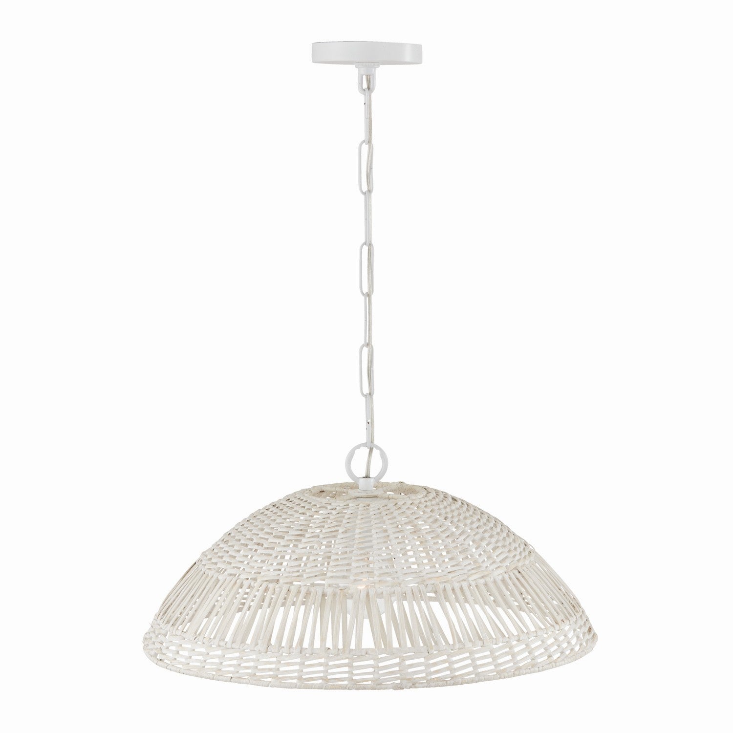 Capital Lighting Modern One Light Pendant - Sleek Ceiling Light Fixture for Dining Room, Kitchen Island & Bedroom Decor
