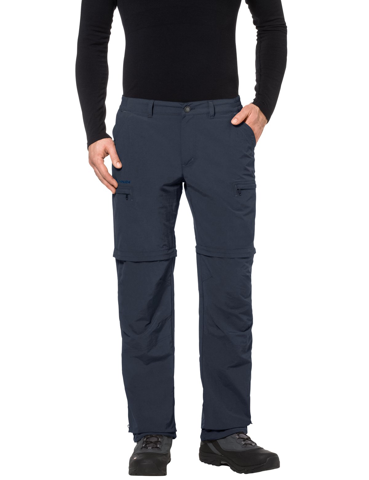 VAUDE Men's Straight Hiking Pants - Lightweight, Quick-Dry & Durable Outdoor Trousers for Hiking, Camping & Travel Adventures