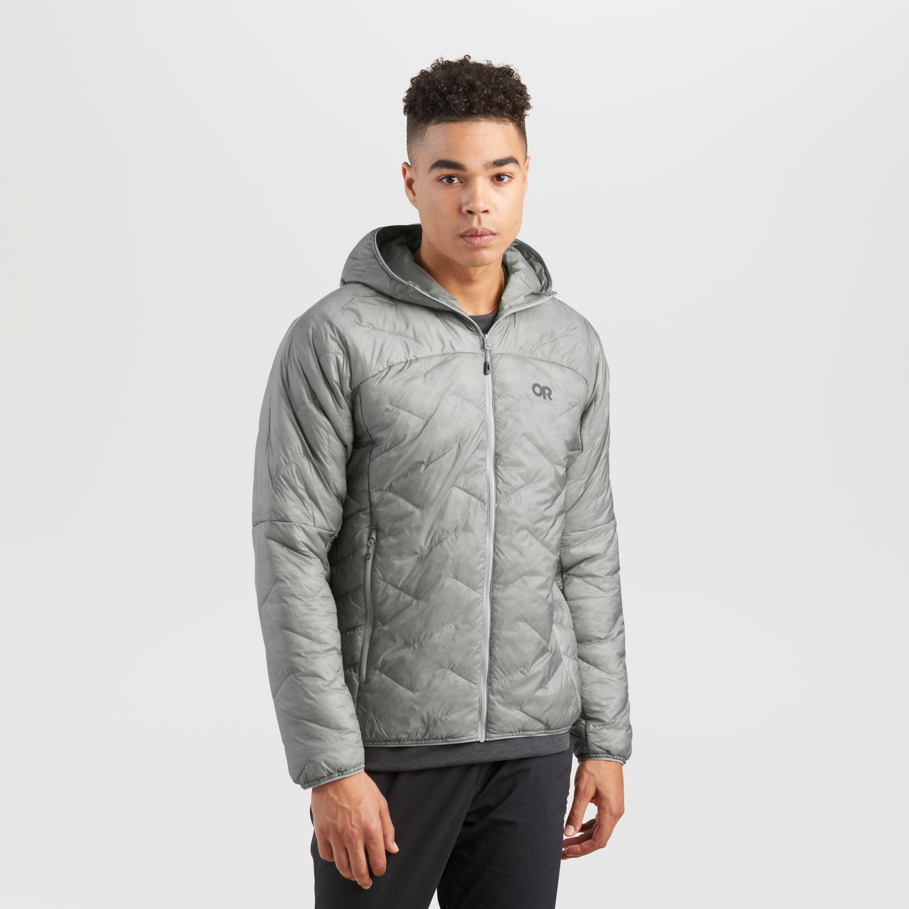 Men's SuperStrand LT Hoodie - Lightweight Water-Resistant Outdoor Jacket for Hiking, Camping & Everyday Wear