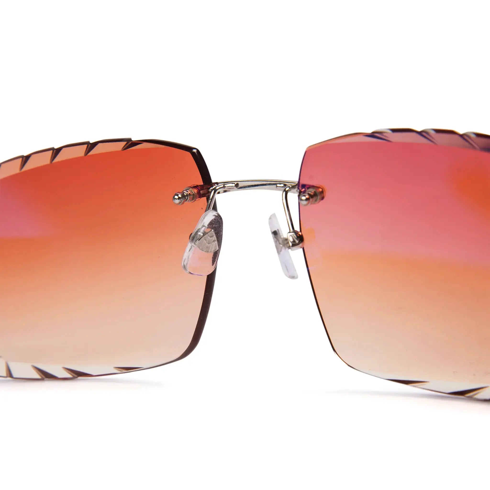 Maybach Eyewear The Artist III Polarized Sunglasses - Custom Brown Fade Diamond Cut Lens - Premium UV Protection - Perfect for Outdoor Activities & Fashion Statement