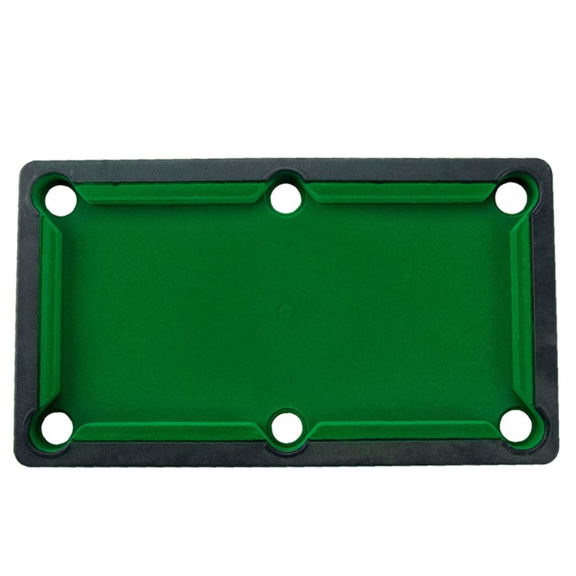1 Set Mini Tabletop Pool Set - Small Billiards Game with Balls, Sticks & Triangle Rack - Travel & Office Friendly Desk Games for Home, Parties & Kids