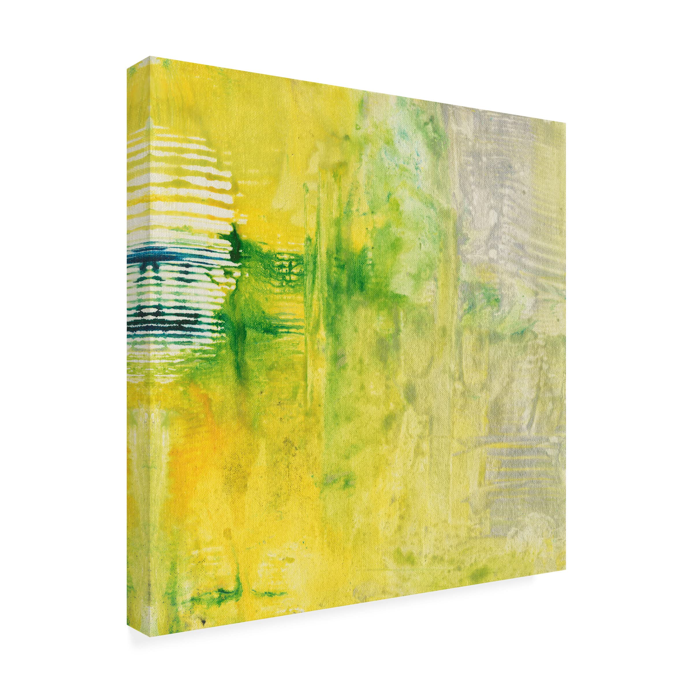 Trademark Fine Art 'Oriental Figures II' Canvas Wall Art by Joyce Combs - Asian Inspired Home Decor for Living Room, Bedroom & Office