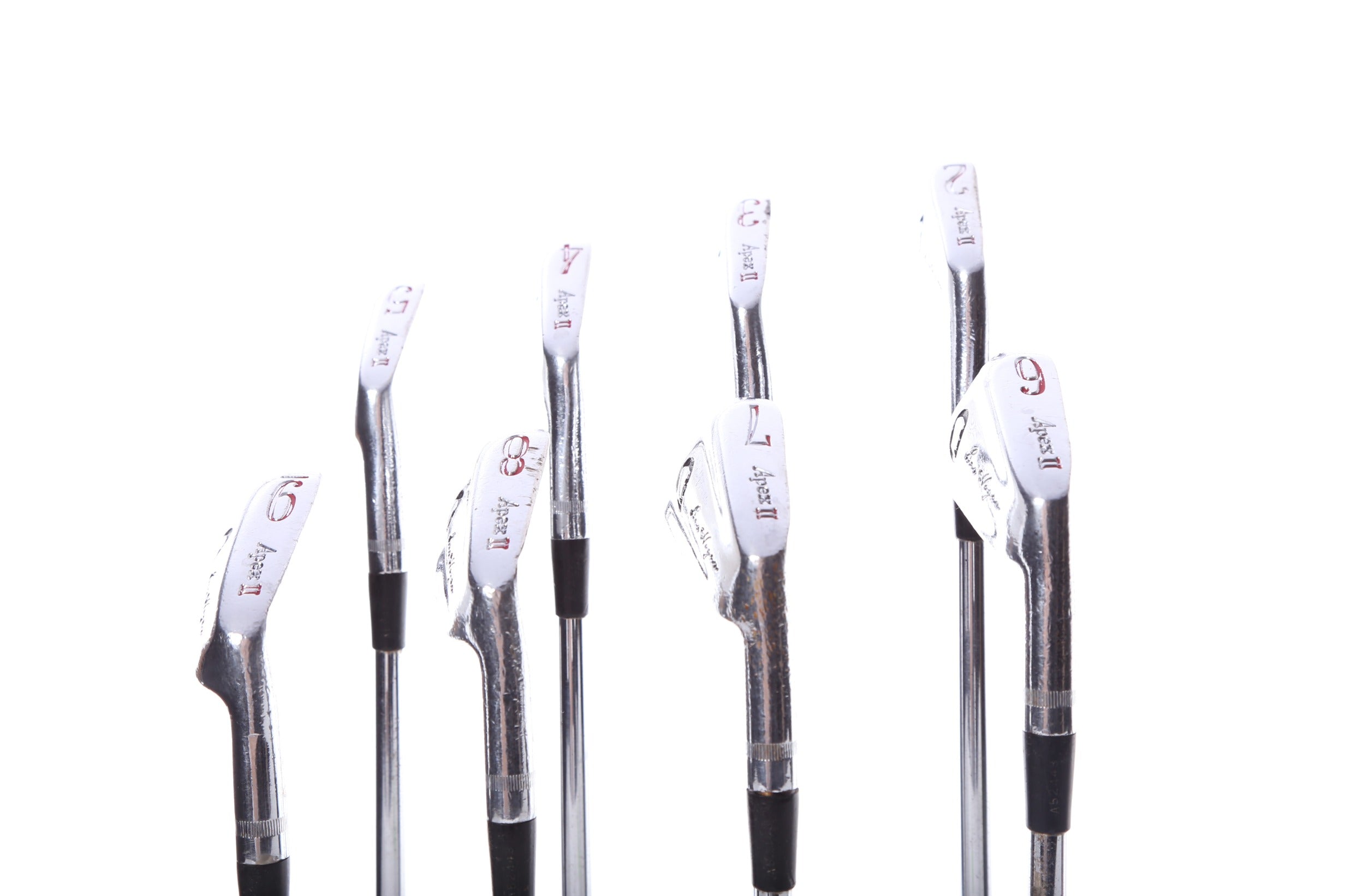 Used Ben Hogan APEX II Iron Set - Right Handed 2-9 Stiff Flex Golf Clubs for Men | Perfect for Mid-Handicap Players on the Course