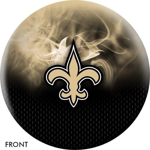 Official NFL New Orleans Saints Themed Bowling Ball – Perfect for Game Day Parties, Sports Enthusiasts & Bowling Fans
