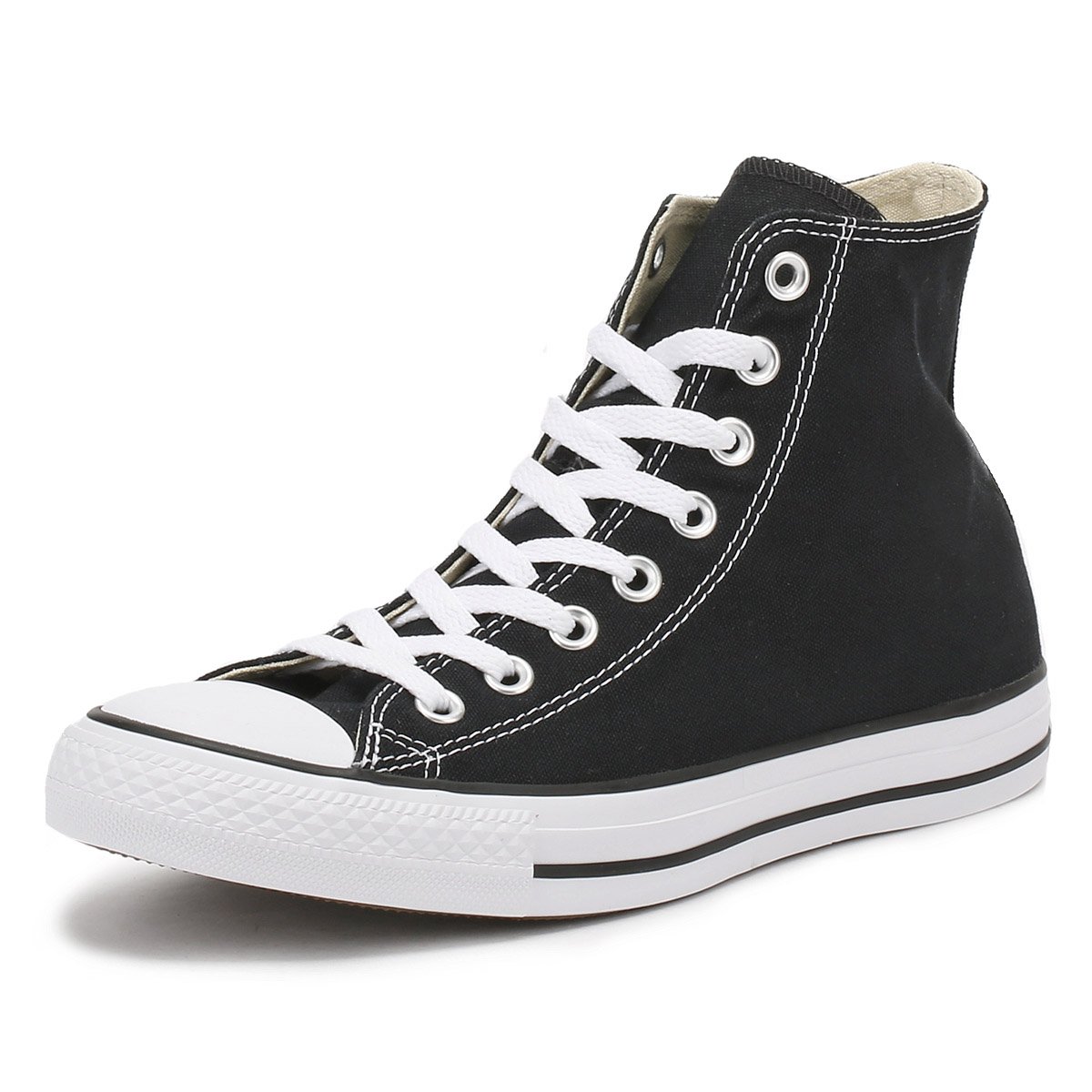 Converse Chuck Taylor All Star High Top Sneakers - Black Canvas Shoes for Men & Women | Casual, Streetwear & Everyday Fashion