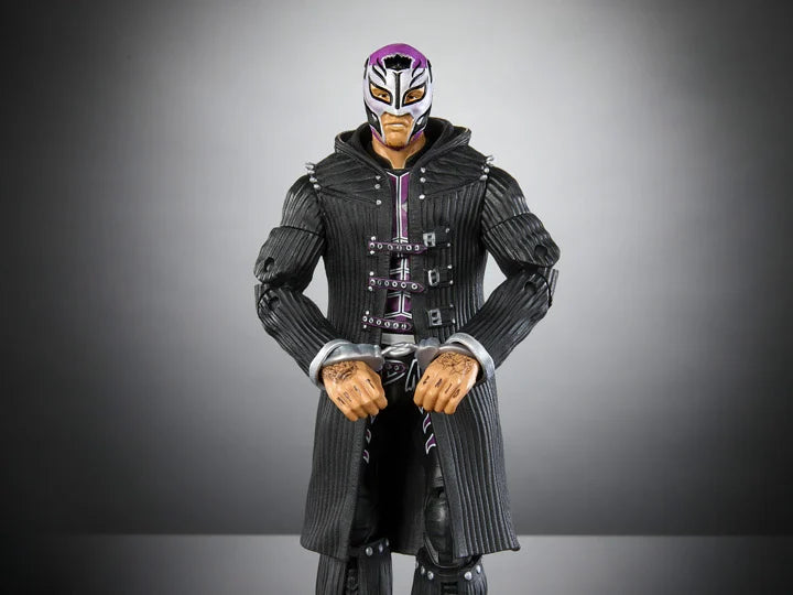 Dominik Mysterio WWE Ultimate Edition 23 Action Figure - Collectible Wrestling Toy for Fans & Display - Perfect for Play Battles, WWE Collection, and Gift Giving