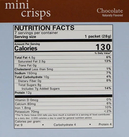 Delicious Chocolate Mini Crisps - Crunchy Bite-Sized Snacks for Parties, Gifts & On-The-Go Treats