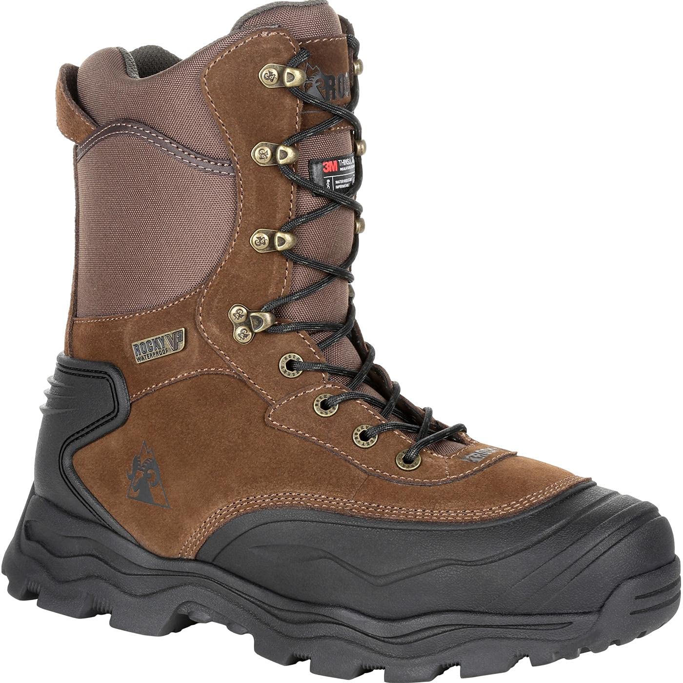 ROCKY Men's RKS0417 Waterproof Hiking Boots - Lightweight Outdoor Trekking Shoes for Men - Perfect for Mountain Climbing, Trail Walking & Camping Adventures