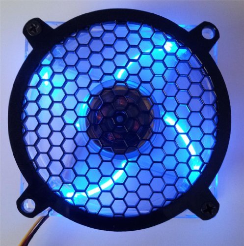 140mm Honeycomb PC Fan Grill - High Airflow Cooling Mesh for Computer Case, Gaming PC, and DIY Builds - Perfect for Enhanced Cooling and Aesthetic PC Mods