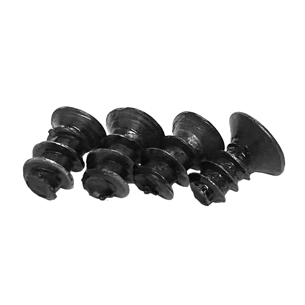 Black or Silver Fan Screws - 4 Pack in Various Sizes | Secure Mounting for PC Cooling Fans, Electronics & DIY Projects