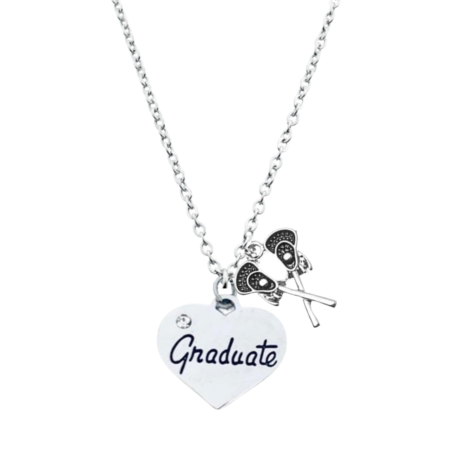 2025 Graduation Necklace - Elegant Sports Themed Jewelry for Graduates, Perfect Class of 2025 Gift for High School & College Students (Ideal for Commencement Ceremonies & Graduation Parties)