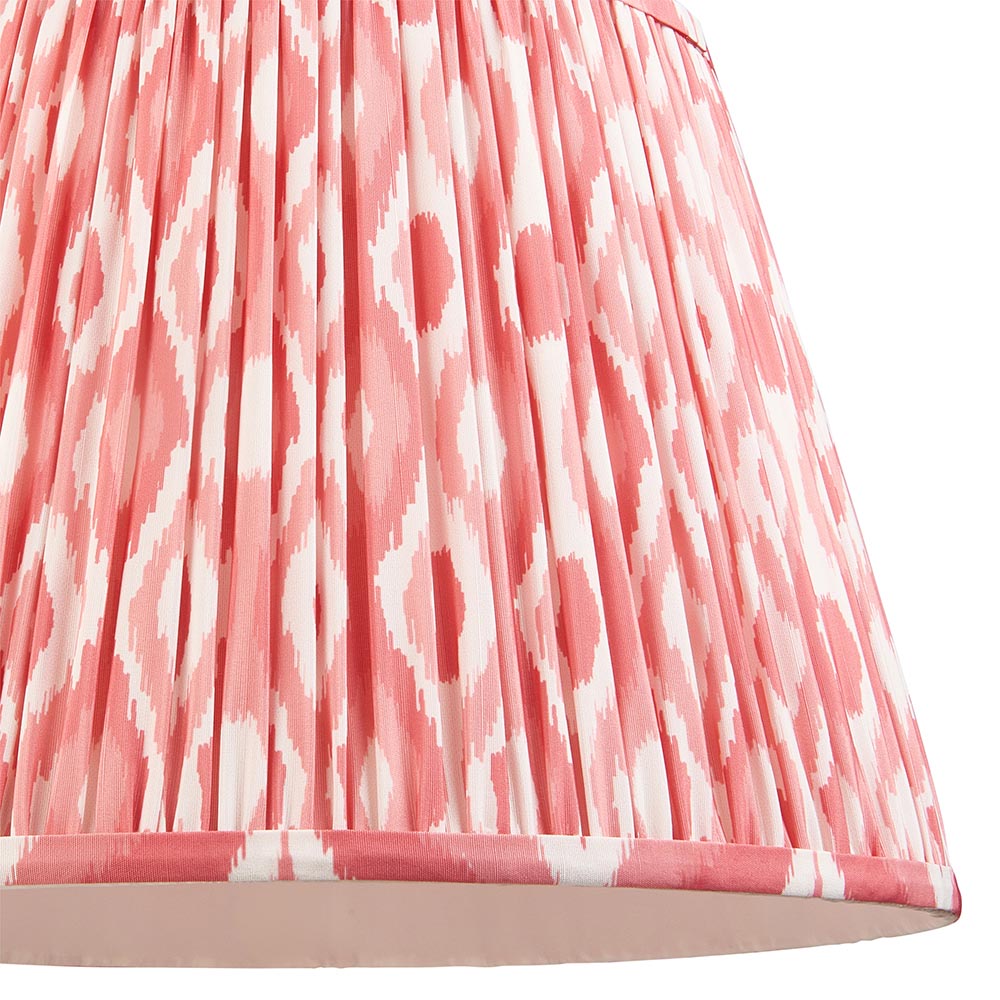 Auralis Ikat Floor Lamp with E27 Socket - Modern Handwoven Design for Living Room, Bedroom & Office Lighting