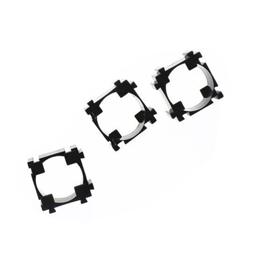 100pcs 18650 Battery Holder - Anti-Vibration Plastic Bracket for Lithium Batteries | Secure Support Stand for DIY Electronics, Flashlights & Power Tools