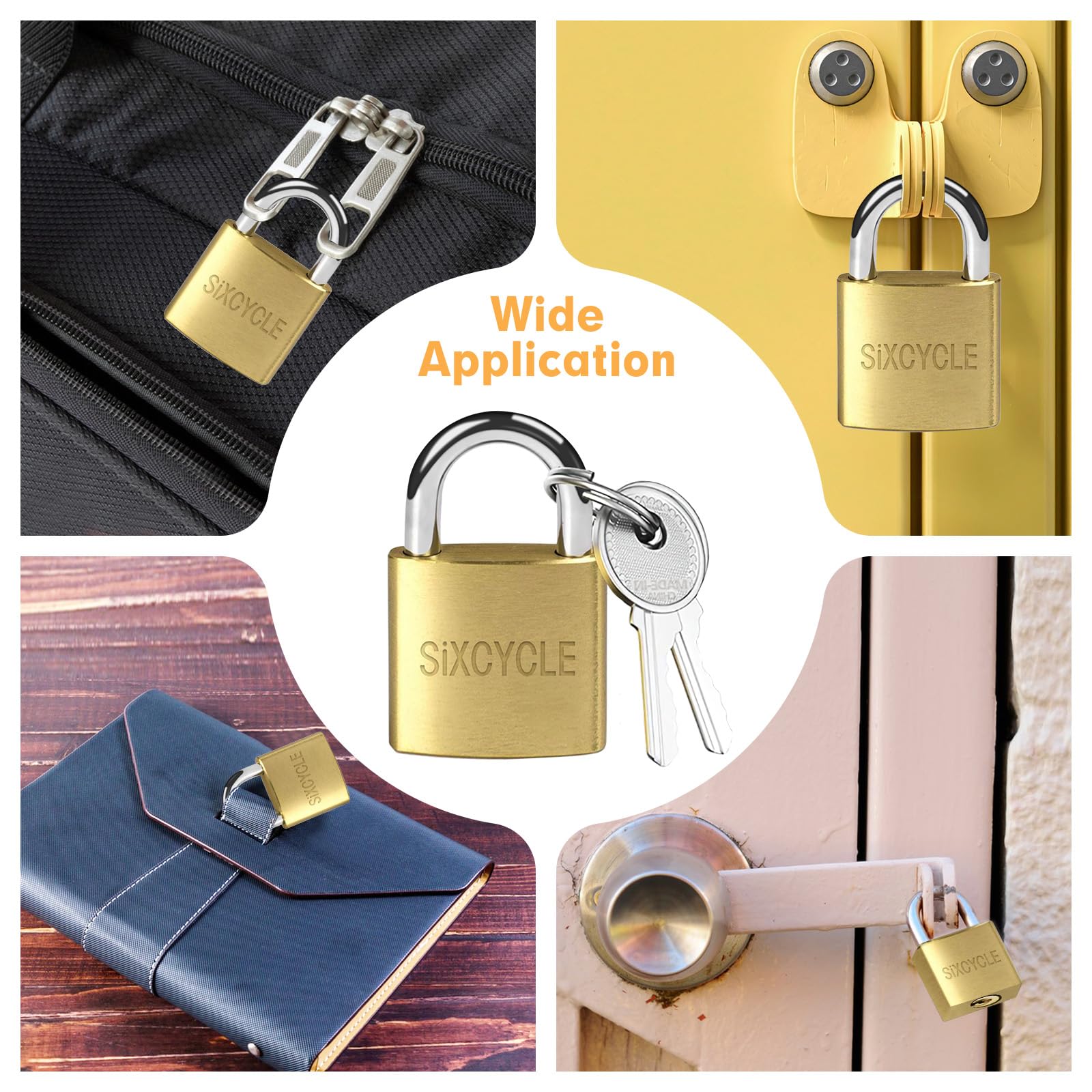 12 Pack Metal Luggage Locks with Keys - Secure Keyed Padlocks for Suitcases, Backpacks, Gym & School Lockers | Travel Security & Storage Protection Solution