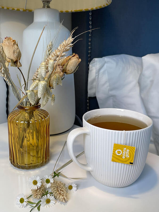 Premium Organic CBD Tea for Relaxation & Stress Relief - Natural Herbal Infusion with Cannabidiol - Perfect for Evening Wind Down & Wellness Routine