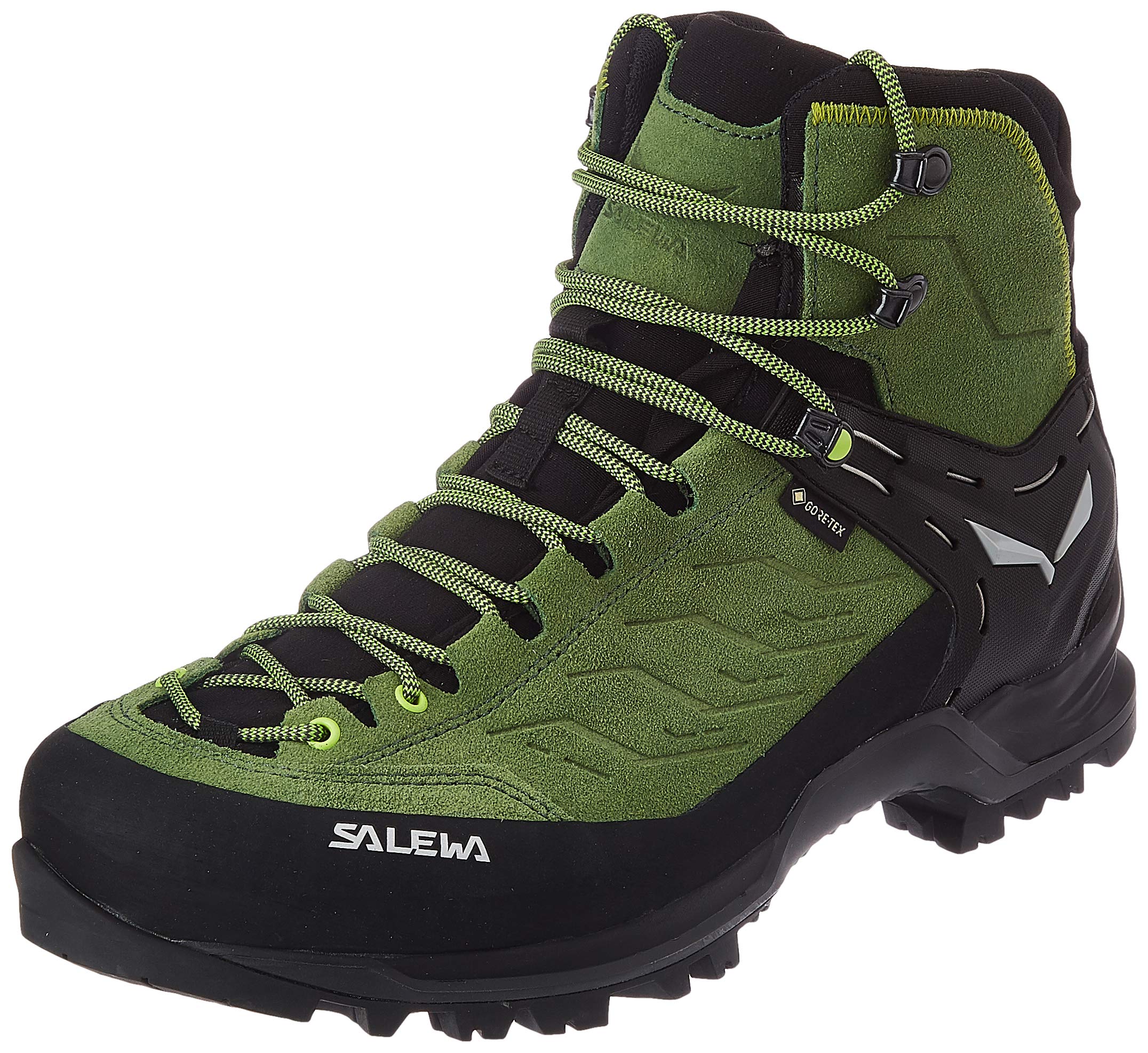 Salewa Mountain Trainer Mid Gore-TEX Hiking Boots for Men - Waterproof & Durable Outdoor Footwear for Trekking, Backpacking & Mountain Adventures