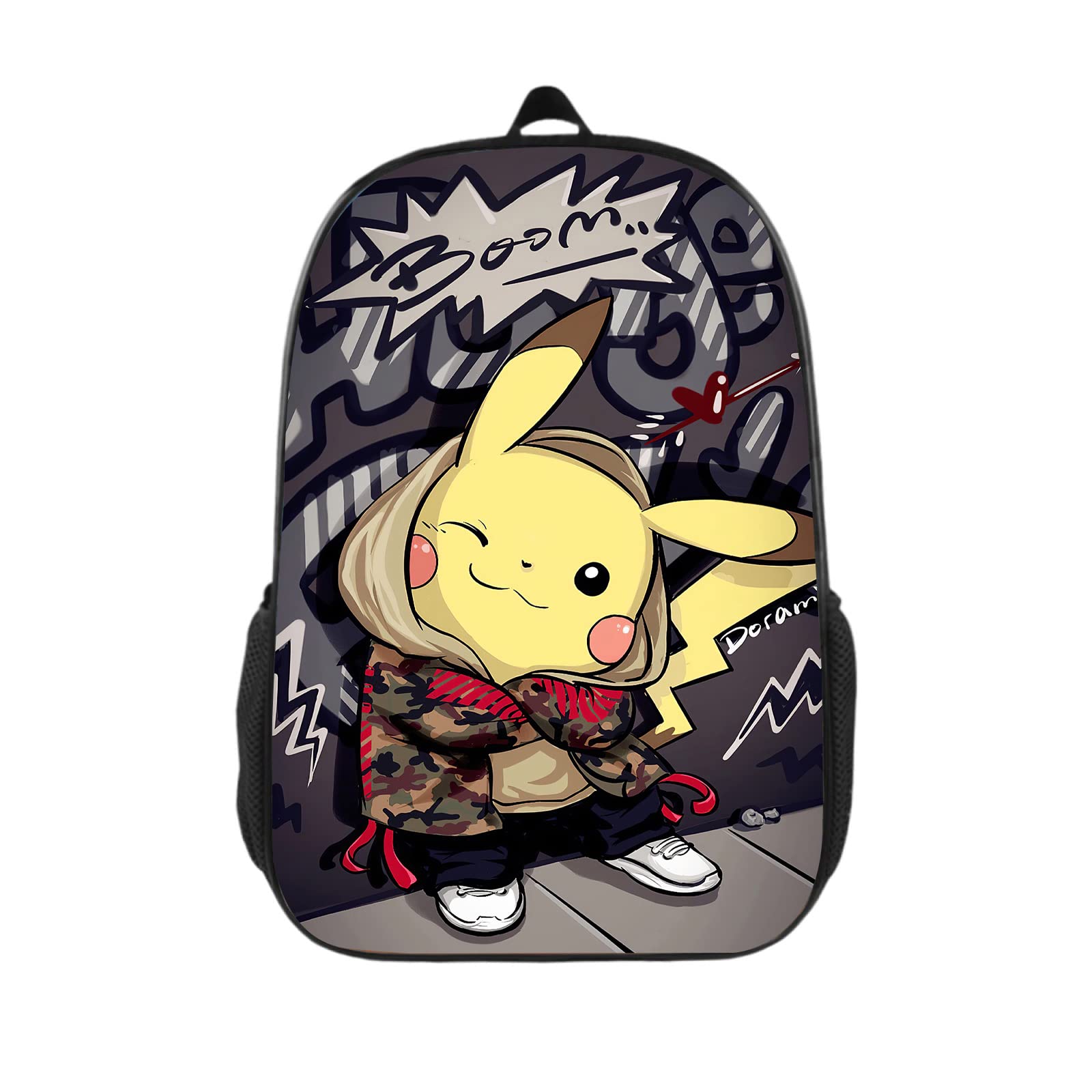 KKNQRZ 17 Inch Anime Backpack for Travel & School - Lightweight Laptop Backpack for Teens, Girls & Boys - Perfect for College, Work & Daily Commute