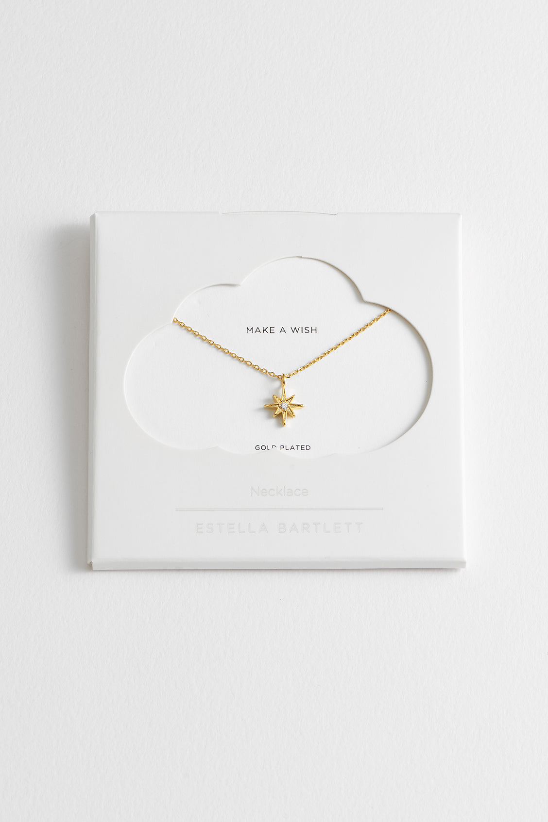 North Star CZ Pendant Necklace for Women - Sparkling Cubic Zirconia Jewelry Gift for Her - Perfect for Christmas, Birthday & Anniversary Celebrations
