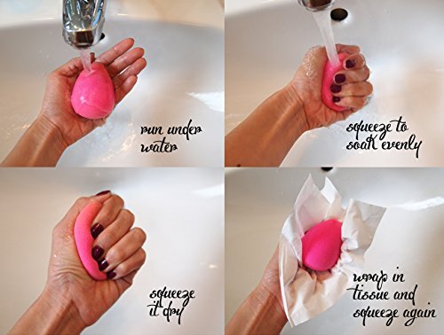 AntiqueShop Beauty Blender - Flawless Edge-Less Makeup Sponge for Seamless Foundation & Concealer Blending (3-Pack, 50g) - Perfect for Professional Makeup Artists & Everyday Beauty Routines