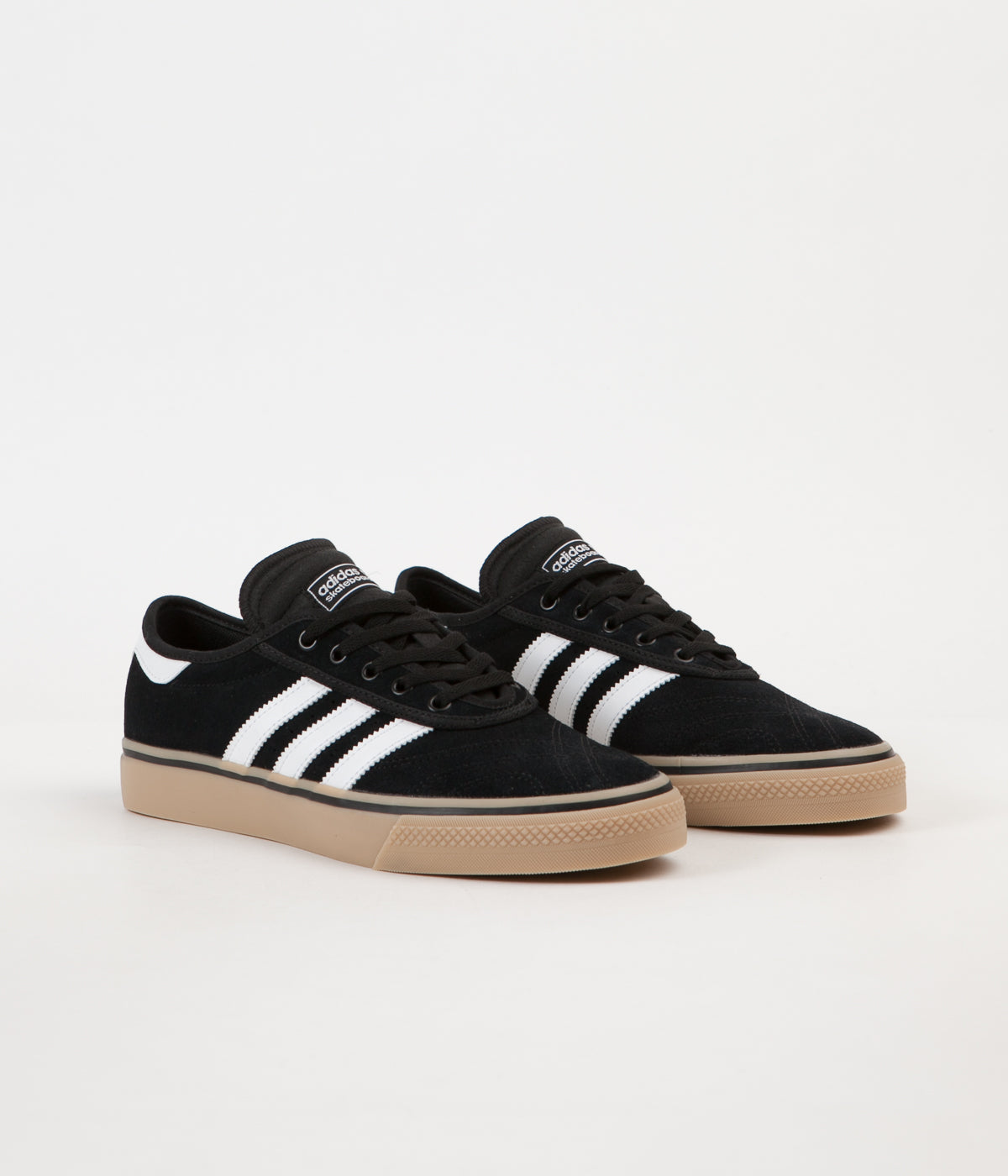 Adidas Adi Ease Premiere Sneakers - Core Black, White & Gum Sole - Men's Casual Shoes for Walking, Running & Everyday Wear