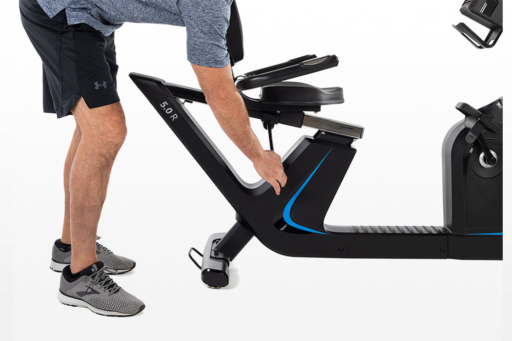 Horizon 5.0 R Recumbent Exercise Bike - Comfortable Home Fitness Equipment for Seniors & Rehab | Perfect for Low-Impact Workouts, Physical Therapy & Home Gym