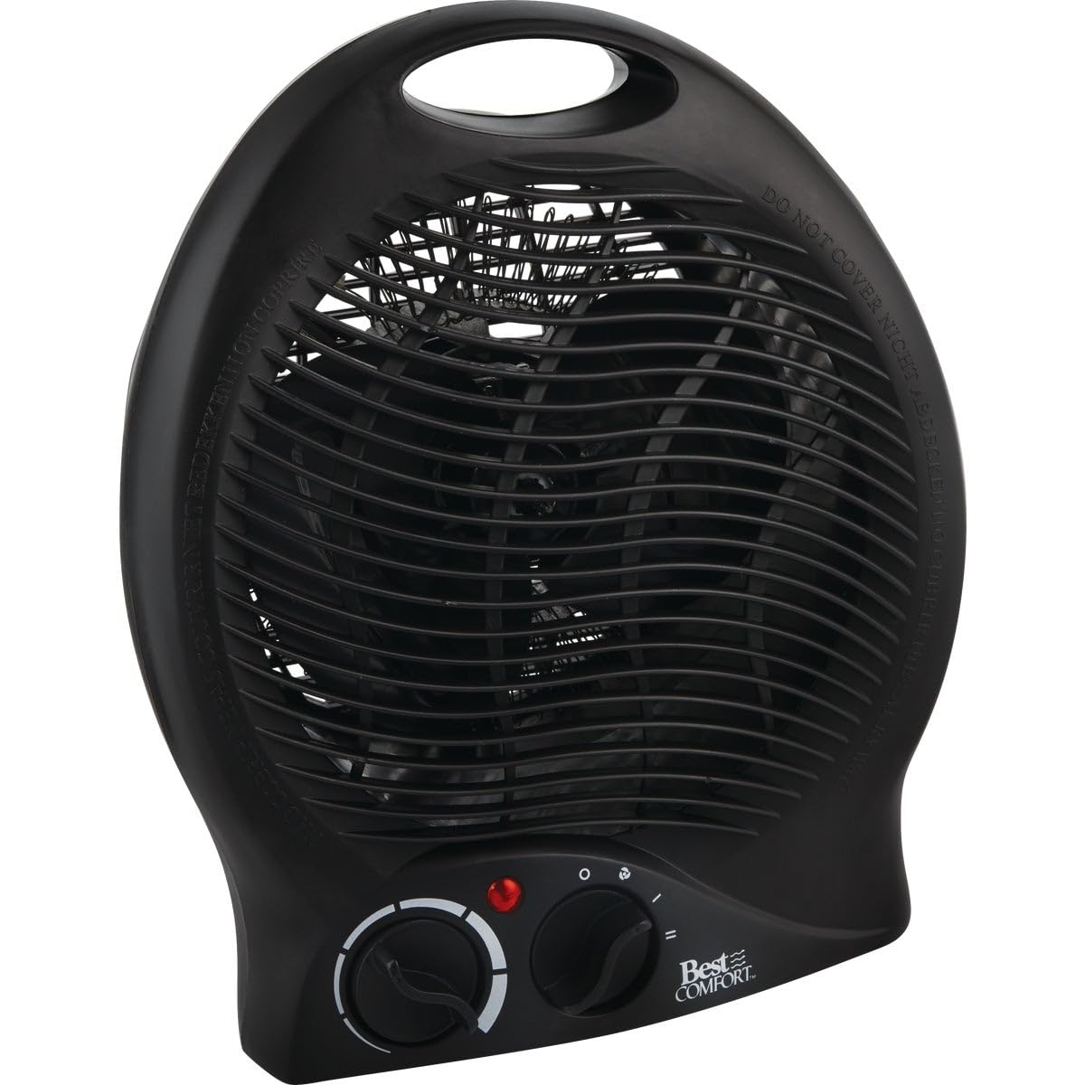 Portable Space Heater - 1500W Electric Ceramic Heater with Thermostat, Overheat Protection, Quiet & Energy Efficient for Home, Office, Bedroom Use