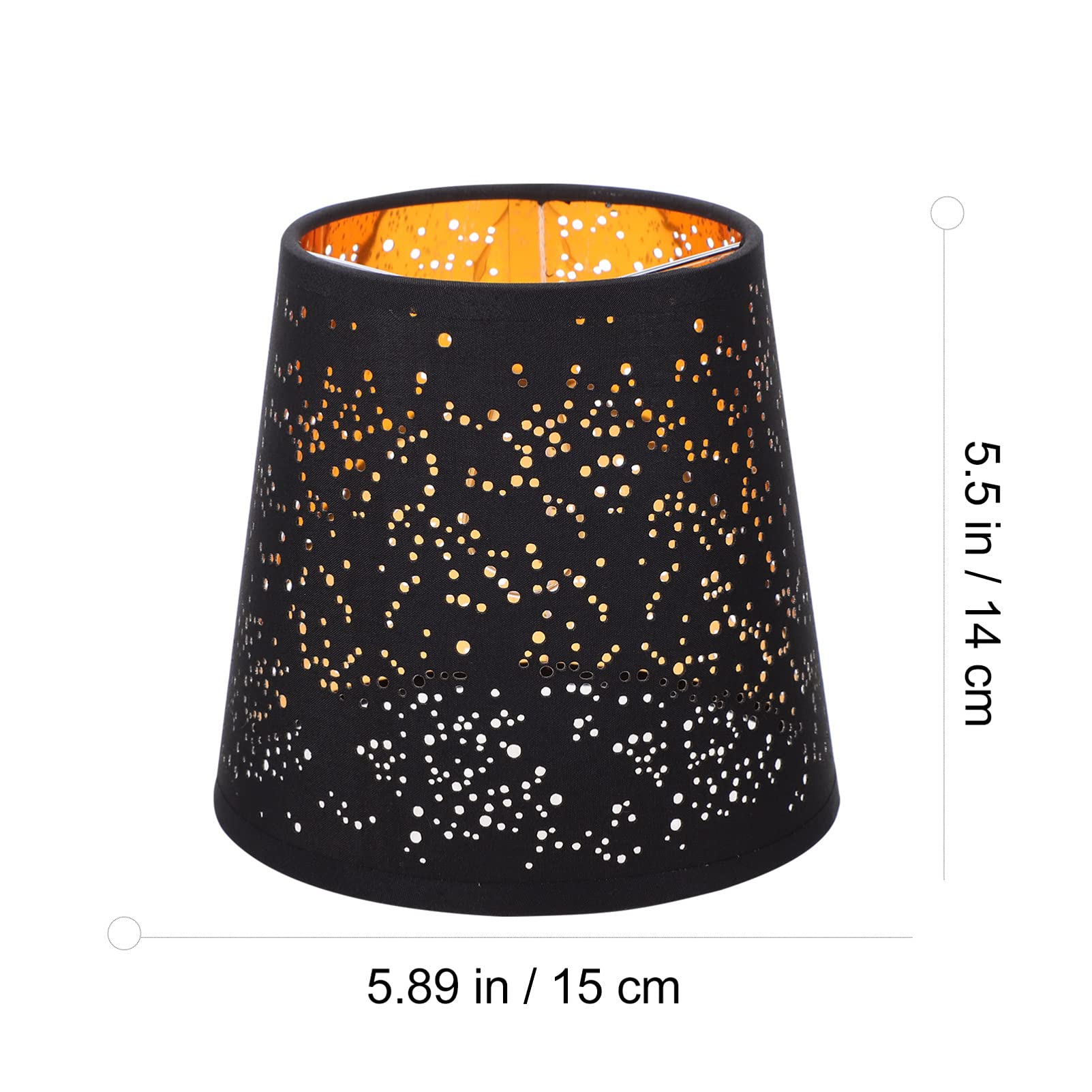 Premium OSALADI Linen Fabric Lampshade - Replacement Chandelier Shade, Wall Candelabra Light Cover for Living Room, Bedroom & Dining Room Decor