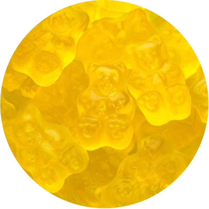 5lb Bulk Gummi Bear Candy - Fresh, Soft & Flavorful All City Candy | Mighty Mango Fruit Flavors | Best Gummy Bears for Parties, Snacking & Gift Baskets