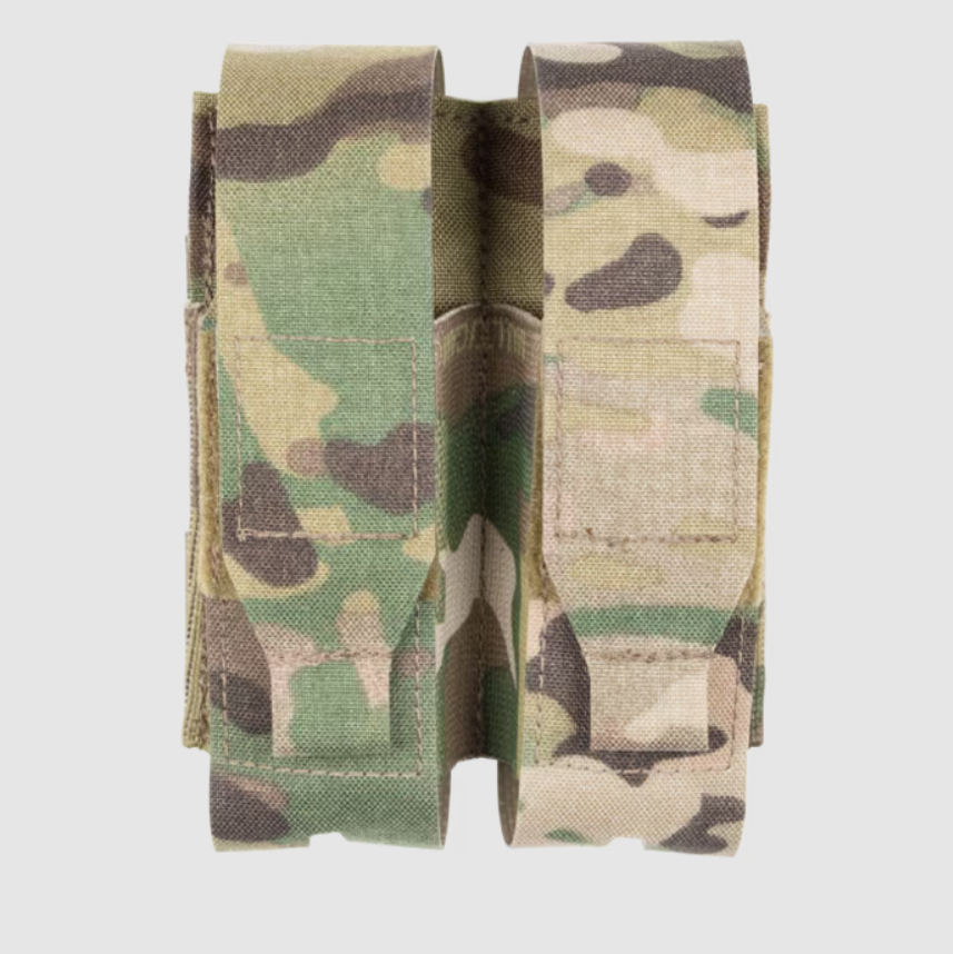 Crye Precision FB/40mm Double Pouch - Tactical Molle-Compatible Magazine Holder for Military & Airsoft Use