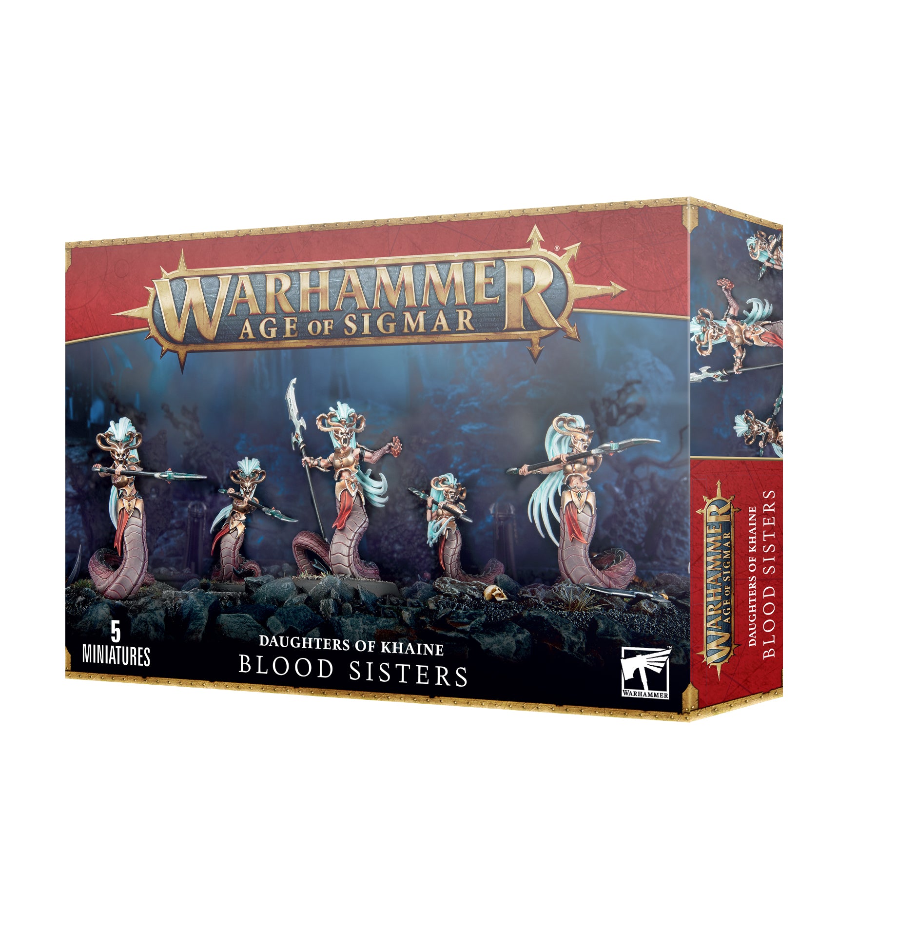 Age of Sigmar Daughters of Khaine: Blood Sisters - Warhammer Fantasy Miniatures for Tabletop Battles & Collectors - Perfect for Wargaming and Painting Enthusiasts