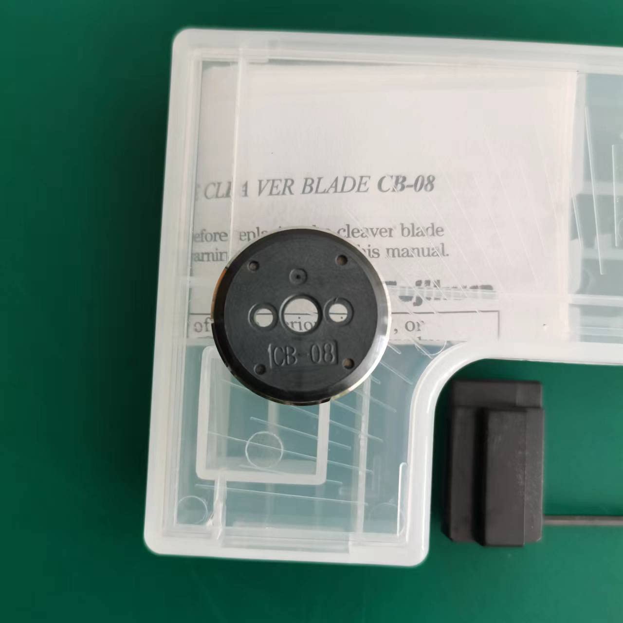 CT-50 CT-58 Fiber Cleaver Replacement Spare Blades CB-08 - Premium Japanese-Made Fiber Optic Cutter Blades (2-Pack) for Precision Splicing & Network Maintenance