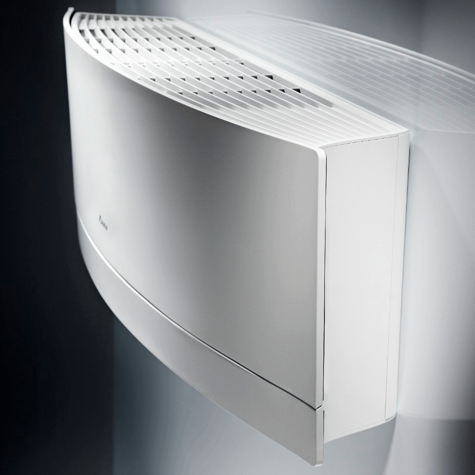 Daikin Emura 12,000 BTU White Mini Split Wall Mount Air Conditioner - Energy Efficient Cooling for Bedrooms & Small Spaces